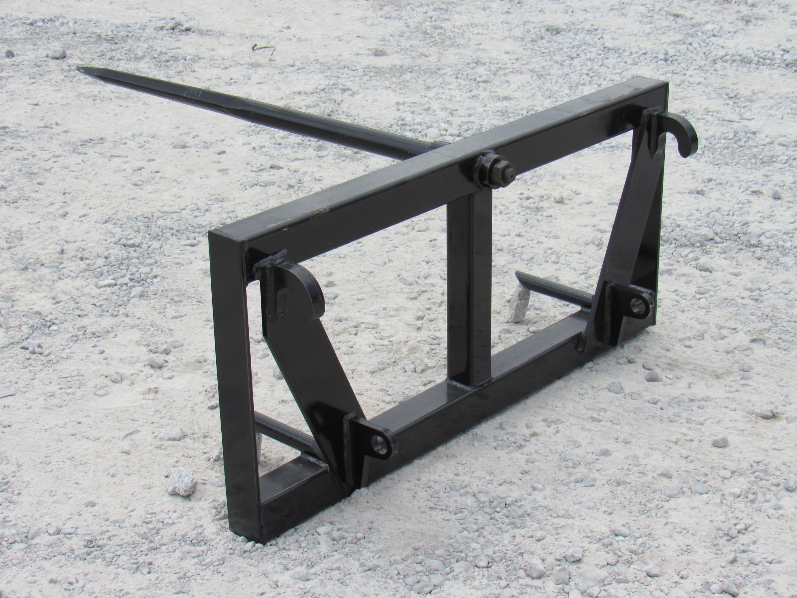 Hay Spear Attachment Fits Euro Global Quicke Loader – Skid Steer ...