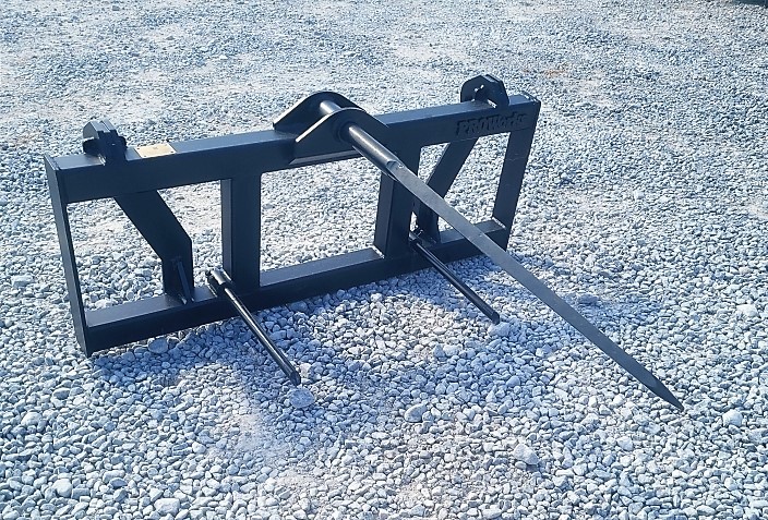 Hay Spear Attachment Fits Euro Global Quicke Loader