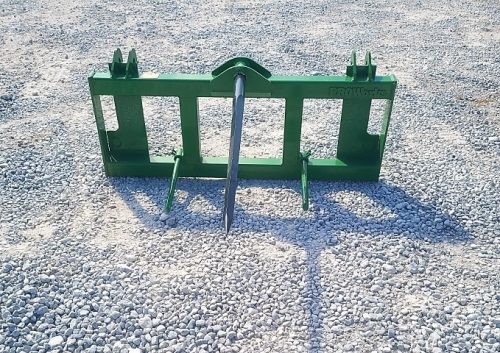 Hay Spear Attachment Fits John Deere 200 300 400 500 Series Loader ...