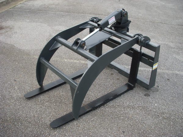 Hydraulic Pallet Fork Grapple with 48