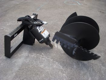 Lowe BP210 Round Auger with 36 inch Bit