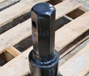 Auger Bit Conversion - 2-9/16 inch Round to 2 inch Hex