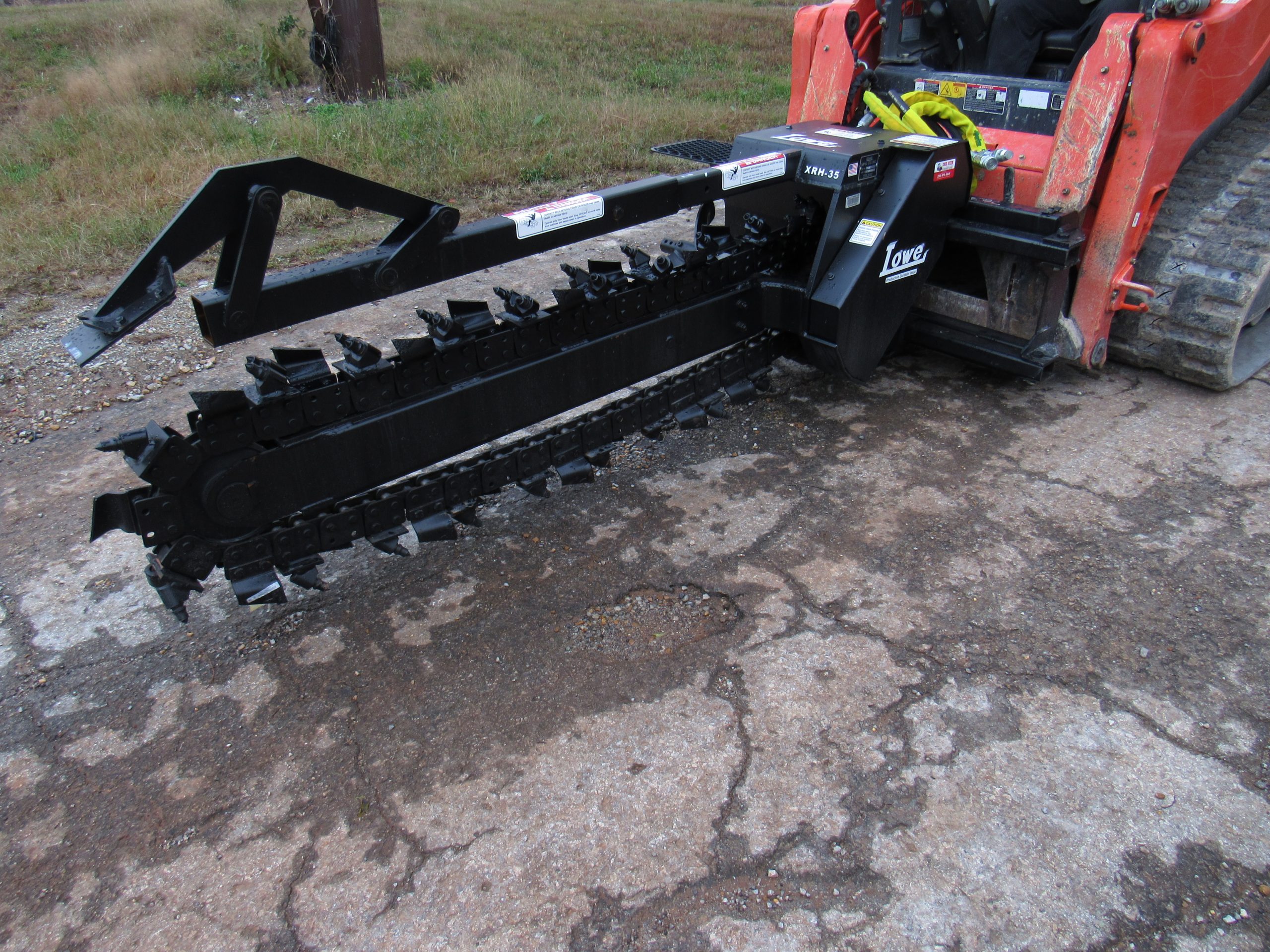 Trencher Attachments for Skid Steer Loaders
