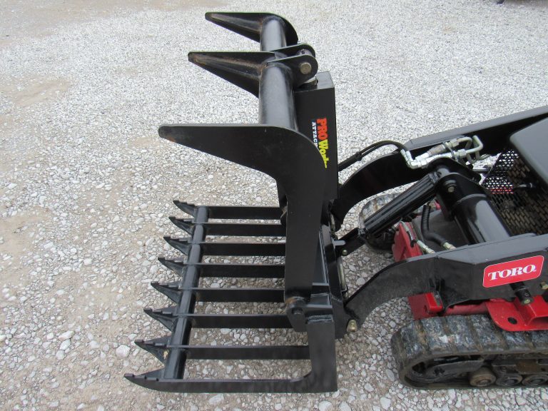 36″ Heavy Duty Root Bucket Grapple Attachment Fits Mini Skid Steer ...