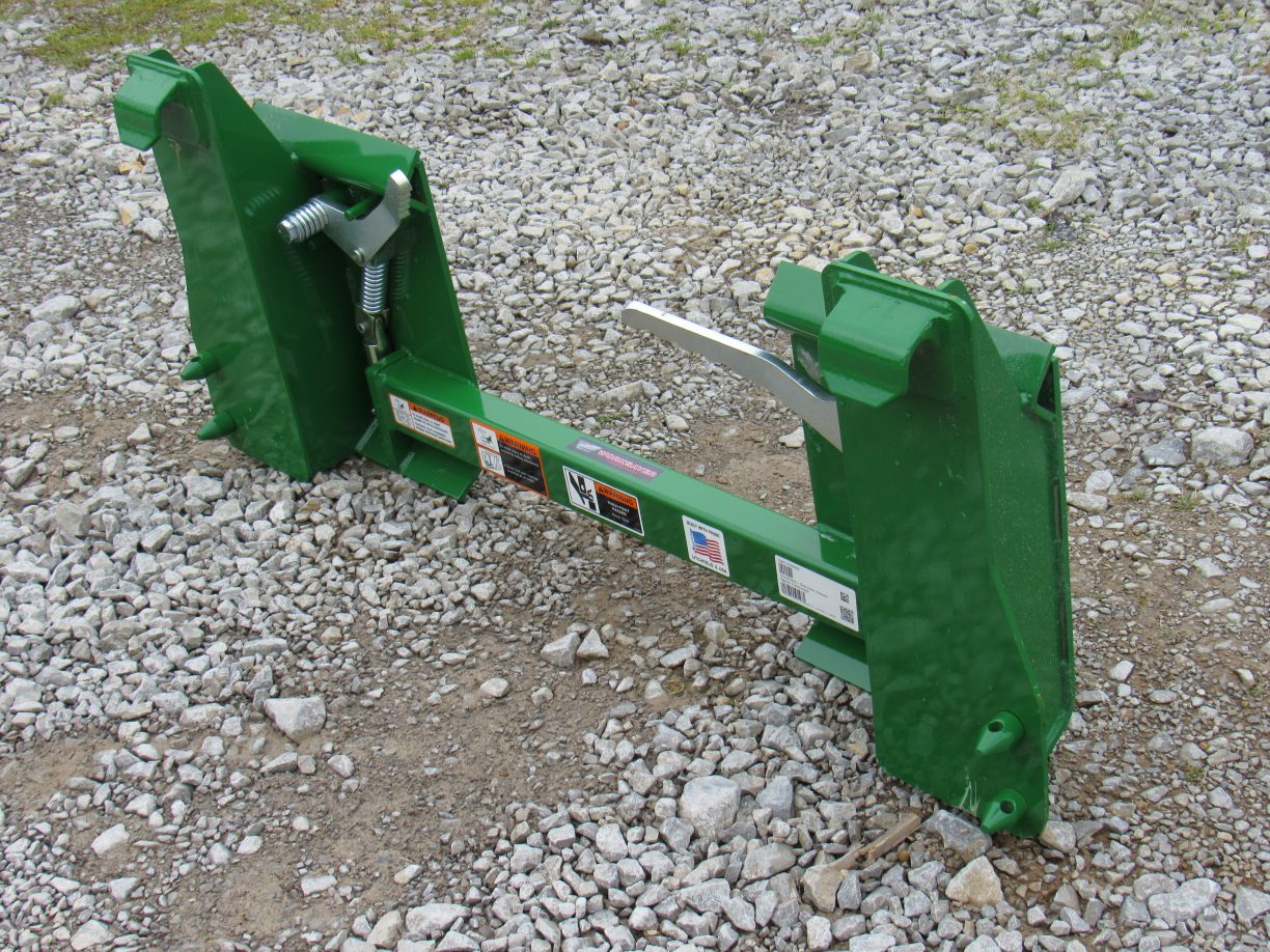 John Deere 300 400 500 Series Loader to Skid Steer Quick Attach Adapter ...