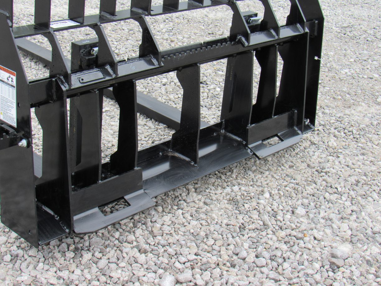 Severe Duty 54″ Wide Rail Pallet Fork Frame with 60″ 5,500 Pound Pallet ...