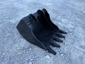 PRO Works EX93 24" Mini Excavator Bucket with Teeth for 6-10,000lb Bobcat X-Change Mini Excavator EX93024