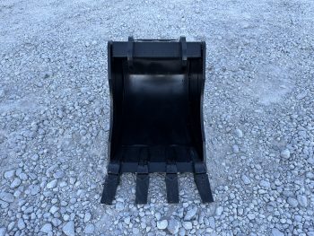 PRO Works EX93 18" Mini Excavator Bucket with Teeth for 6-10,000lb Bobcat X-Change Mini Excavator EX93018