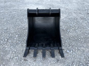 PRO Works EX94 24" Mini Excavator Bucket with Teeth for 10-14,000lb Bobcat X-Change Mini Excavator EX94024