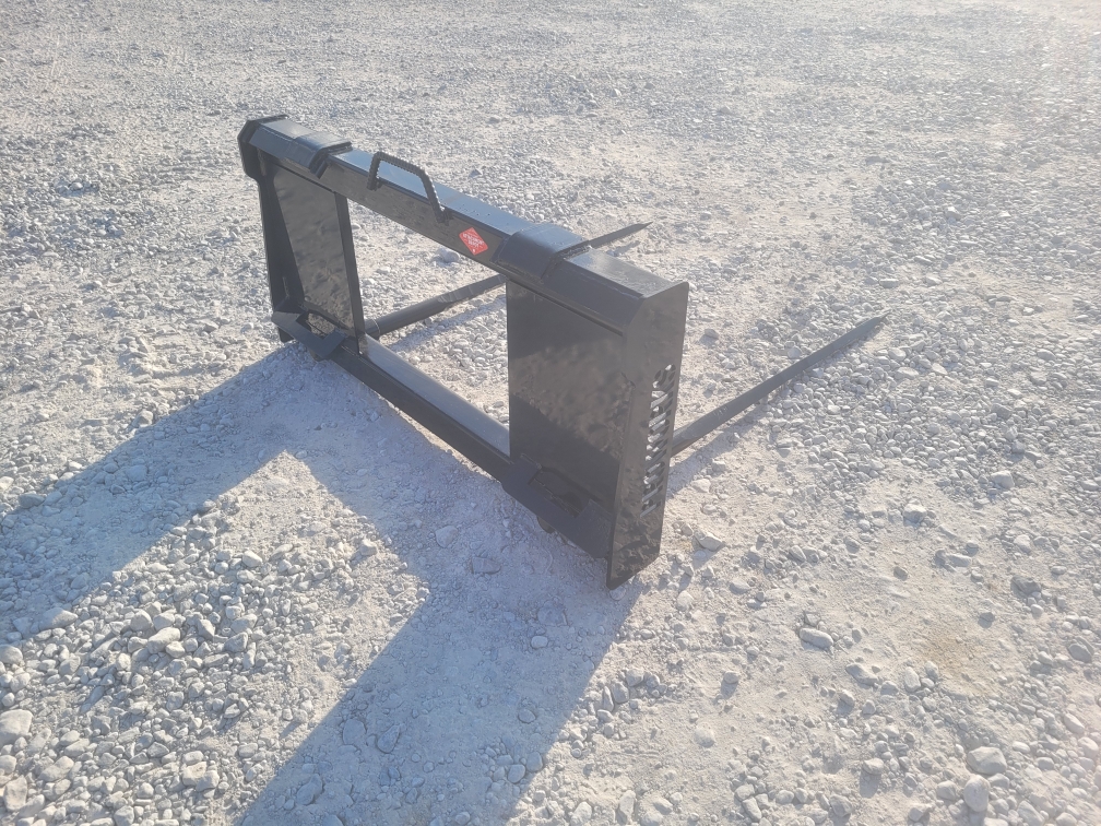 PROWORKS 48″ Hay Spear Attachment Fits Skid Steer Quick Attach