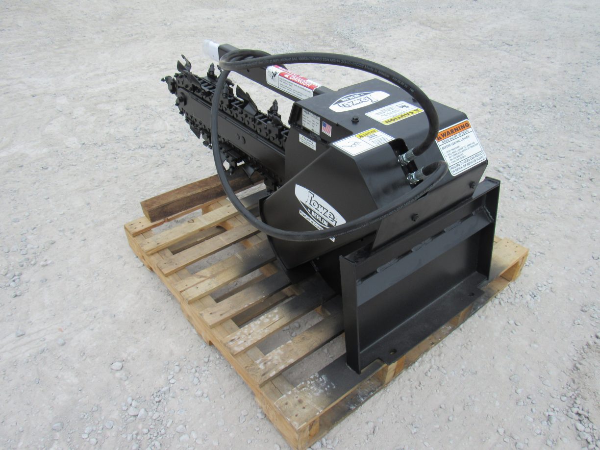 Lowe XR7 36″ x 6″ Trencher with 1/2 Rock & Frost and 1/2 Dirt Teeth ...