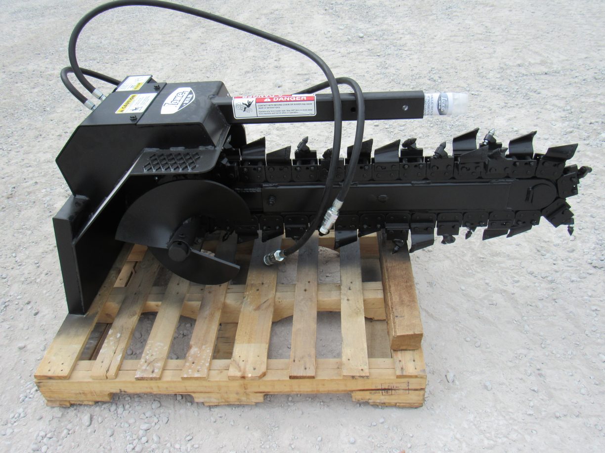 Lowe XR7 36″ x 6″ Trencher with 1/2 Rock & Frost and 1/2 Dirt Teeth ...